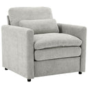 Cozy Upholstered Cushion Armchair For Living Room