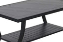 Jarvis 2-Piece Aluminum Sofa Set with Coffee Table