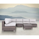 Seating Set With Cushions Handcrafted Wicker Design by HouseOfZazla