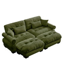 Super Comfort Oversized Modular Sectional Sofa With Movable Ottoman by HouseOfZazla