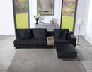 Memphis - Reversible Sectional Sofa Ottoman With Storage Compartment, Drawer, USB ports, Charging Outlets by HouseOfZazla
