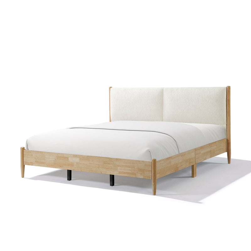 King Natural Wood Bed Frame, photo 7 of 10