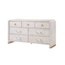 Malco - Dresser With Gold Detailing - Oak by Unique Piece Furniture