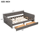Upholstered Platform Bed With USB Charging by HouseOfZazla