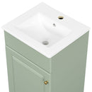 Bathroom Vanity With Sink, Cabinet With Adjustable Shelf by HouseOfZazla