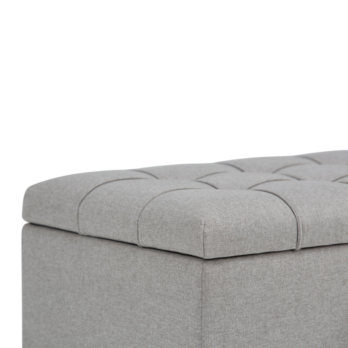 Sienna - Upholstered Storage Ottoman Bench, photo 14 of 40