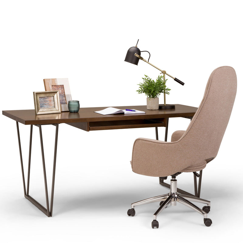 Ryder - Desk - Natural Aged Brown, photo 4 of 8