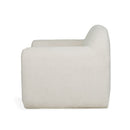 Harmonara - Boucle Upholstered Club Chair With Blind Tufting