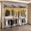 Industrial Pipe Clothing Rack