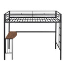 Bunk Bed With Desk, Ladder And Quality Slats For Bedroom by HouseOfZazla