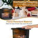Electric Fireplace Heater with Remote Control by LJGDeals