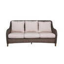 Mitchell 4-Piece Wicker Sofa Set with Swivel Rocking Chairs