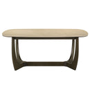 Davita - Dining Table With Ceramic Top - Walnut by Unique Piece Furniture