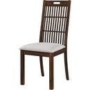 2 Pieces Set Dining Side Chair Rustic Modern Farmhouse Design Retro Design Easy to Assembly