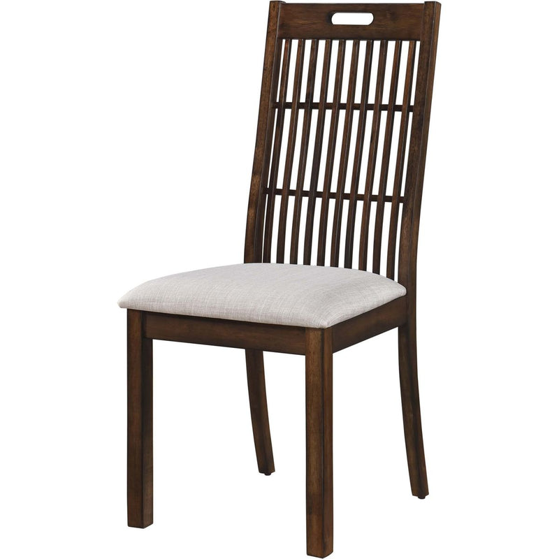 2 Pieces Set Dining Side Chair Rustic Modern Farmhouse Design Retro Design Easy to Assembly