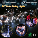 100 LEDs Solar String Lights Outdoor IP65 Waterproof Copper Wire String Lights Solar LED Fairy Lamps Wedding Party Festival