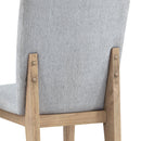 Caspian - And Oak Finish Dining Chair (Set of 2) - Gray by HouseOfZazla
