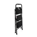 3 Step Ladder Folding Step Stool with Wide Anti-Slip Pedal by HouseOfZazla
