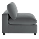 Caylie - Modular 5 Piece Sectional - Charcoal by HouseOfZazla