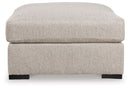 Ballyton - Oversized Accent Ottoman - Sand