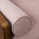 Aidan Mid Century Modern Tufted Fabric Sofa by HouseOfZazla
