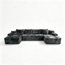 131" U-Shape Cloud Sectional Couch