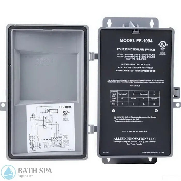 Allied Four Function Air Switch Control [FF-1094] [Replaces FF-1000] (910100-001)