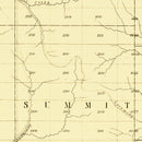 Vintage Map of Potter County, Pennsylvania 1856
