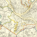 Vintage Map of Allegheny County, Pennsylvania 1883