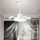 Bulb-Type Small Ceiling Fan with Retractable Blades and Remote Control by HouseOfZazla