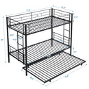 Bunk Bed With Trundle by Unique Piece Furniture