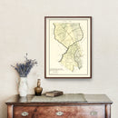 Vintage Map of Dorchester County, South Carolina 1900