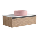 36" Wall-Mounted Bathroom Vanity with Sink Combo