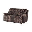 Bruni - Console Reclining Loveseat With Manual Recline