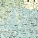 Vintage Map of Mecklenburg County, Virginia 1870