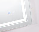 32x24 LED Lighted Bathroom Wall Mounted Mirror with High Lumen+Anti-Fog Separately Control+Dimmer Function