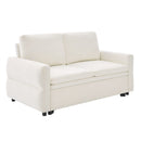 Convertible Sofa Bed Loveseat With Adjustable Backrest And USB Ports by HouseOfZazla
