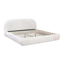 Archie Puffy Grounded - Upholstered Platform Bed by HouseOfZazla