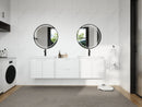72" Bathroom Vanity With Resin Sink, Soft Close Doors, and 1-Side Cabinet by HouseOfZazla