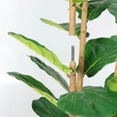 5.2FT Artificial Fiddle Leaf Fig Tree With Decorative Pot by HouseOfZazla