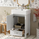 Bathroom Vanity With Sink, Frame And Drawer by HouseOfZazla