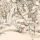 Vintage Map of Goochland County, Virginia 1863