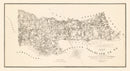 Vintage Map of Goochland County, Virginia 1863