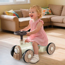 Ride on Toy with Steering Wheel and Train Whistle Sound Button by LJGDeals