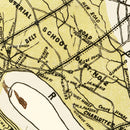 Vintage Map of Goochland County, Virginia 1881