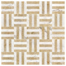 Elegant Waterjet Polished Marble Tile For Floor And Wall