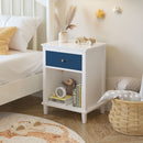 Nightstand With 1 Drawer 1 Shelf by HouseOfZazla