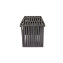 Gloaming Outdoor Bench with Slat Design and Triangular Base by HouseOfZazla