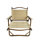 Comfy Foldable And Portable Chair With Armrests, Indoor And Outdoor (Set of 4) - Brown by HouseOfZazla