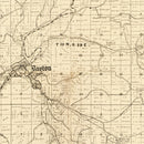 Vintage Map of Columbia County, Washington 1900